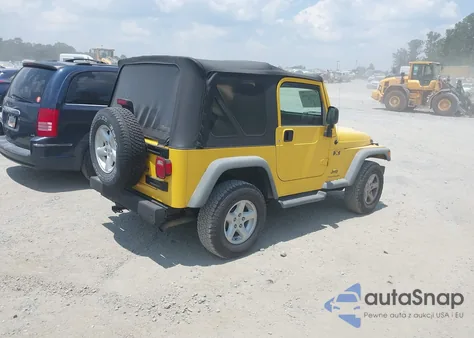 2006 Jeep Wrangler X из США, поврежденный, VIN 1J4FA39S96P702423